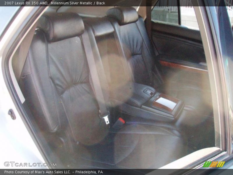 Millennium Silver Metallic / Black 2007 Lexus RX 350 AWD
