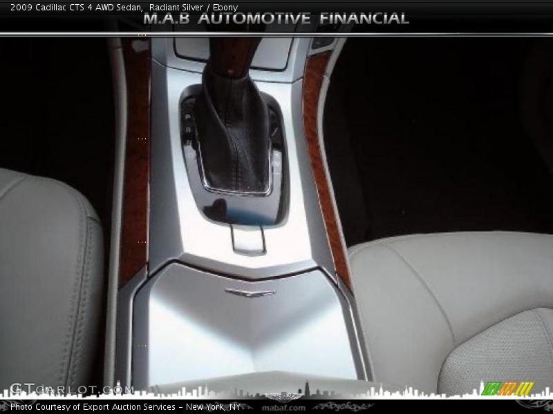 Radiant Silver / Ebony 2009 Cadillac CTS 4 AWD Sedan