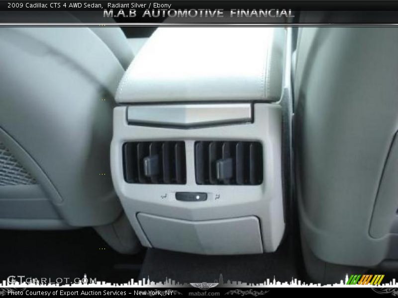 Radiant Silver / Ebony 2009 Cadillac CTS 4 AWD Sedan