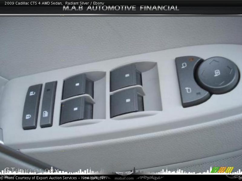 Radiant Silver / Ebony 2009 Cadillac CTS 4 AWD Sedan