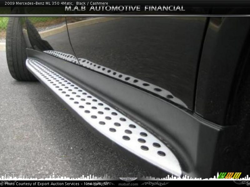 Black / Cashmere 2009 Mercedes-Benz ML 350 4Matic