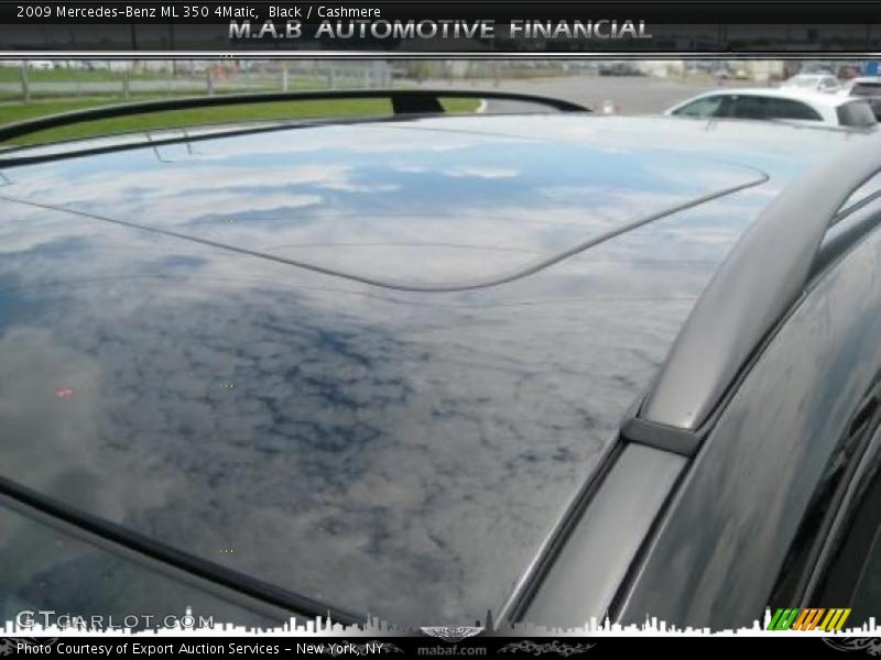 Black / Cashmere 2009 Mercedes-Benz ML 350 4Matic