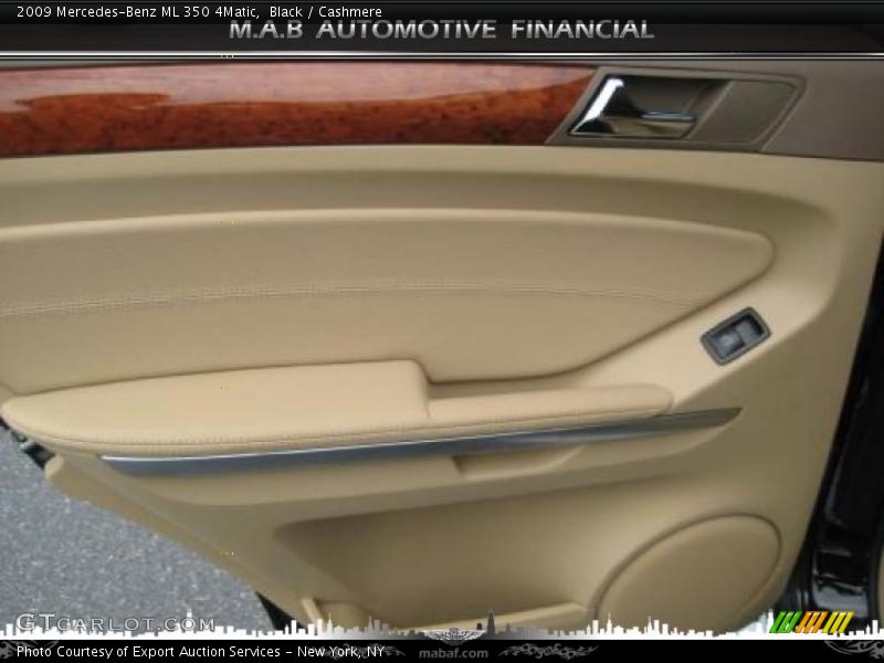 Black / Cashmere 2009 Mercedes-Benz ML 350 4Matic