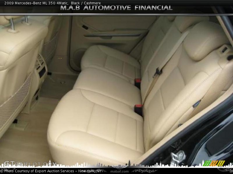 Black / Cashmere 2009 Mercedes-Benz ML 350 4Matic