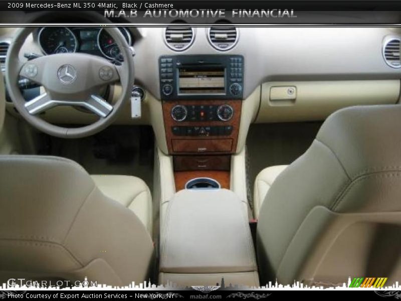 Black / Cashmere 2009 Mercedes-Benz ML 350 4Matic