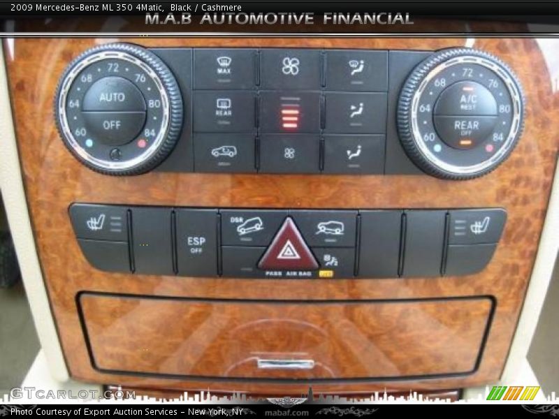 Black / Cashmere 2009 Mercedes-Benz ML 350 4Matic