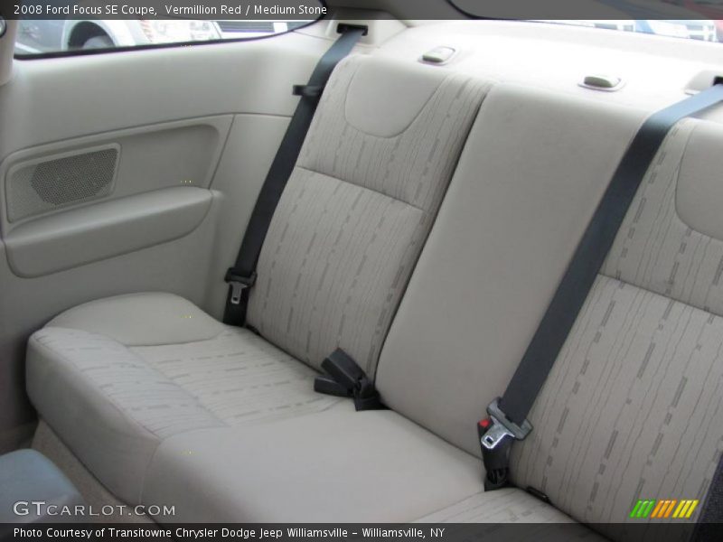 Vermillion Red / Medium Stone 2008 Ford Focus SE Coupe