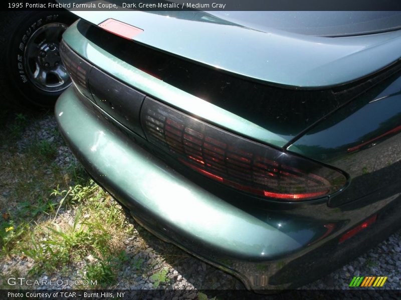 Dark Green Metallic / Medium Gray 1995 Pontiac Firebird Formula Coupe