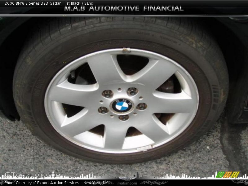 Jet Black / Sand 2000 BMW 3 Series 323i Sedan