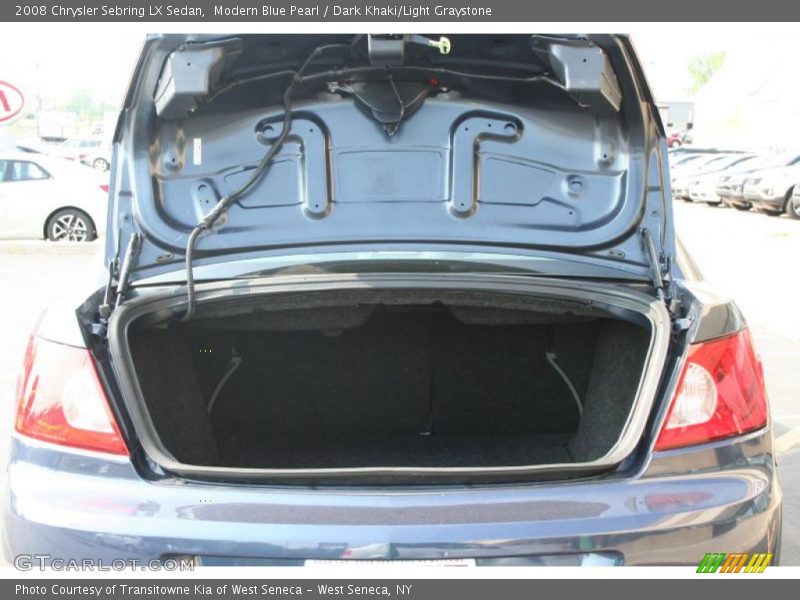 Modern Blue Pearl / Dark Khaki/Light Graystone 2008 Chrysler Sebring LX Sedan