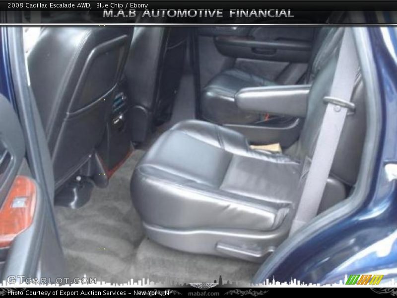 Blue Chip / Ebony 2008 Cadillac Escalade AWD