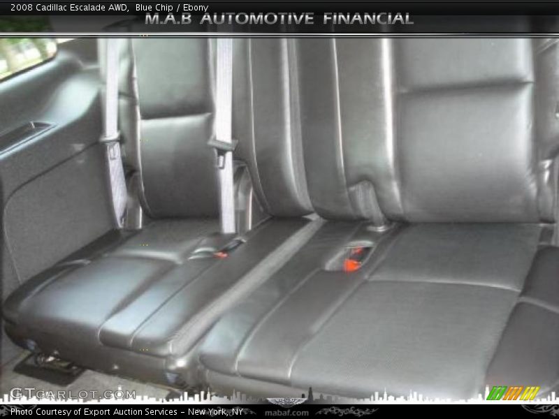 Blue Chip / Ebony 2008 Cadillac Escalade AWD
