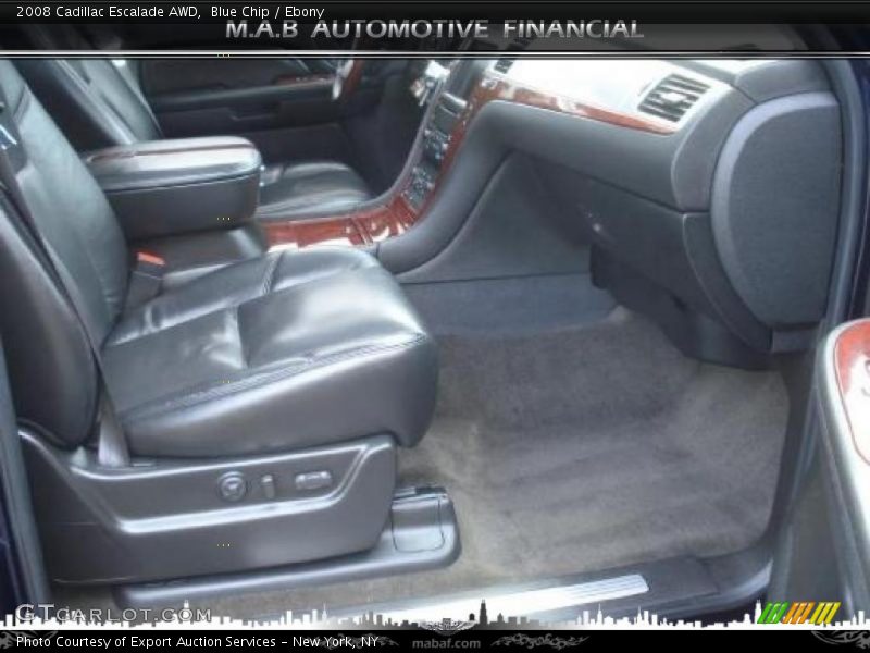 Blue Chip / Ebony 2008 Cadillac Escalade AWD