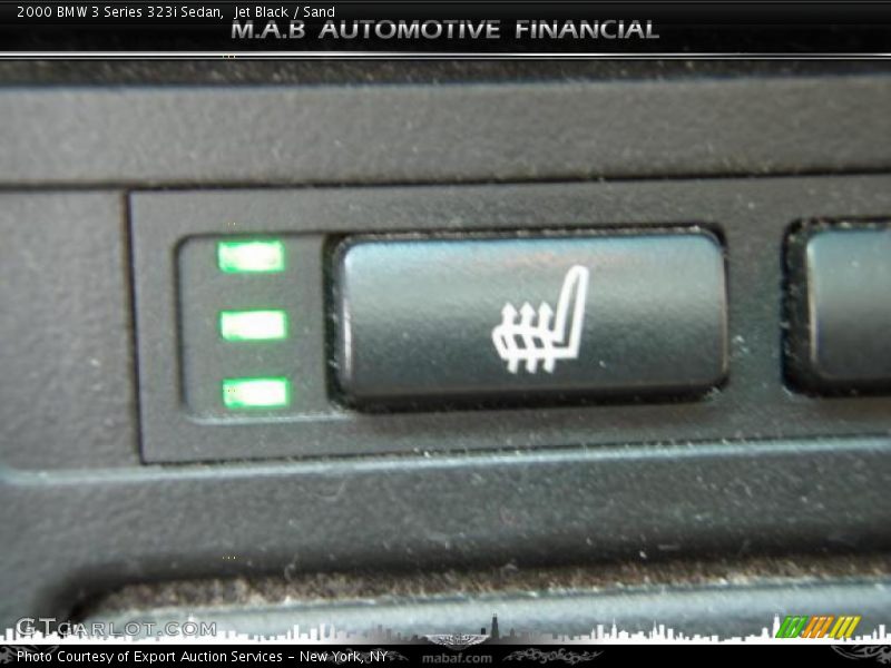Jet Black / Sand 2000 BMW 3 Series 323i Sedan