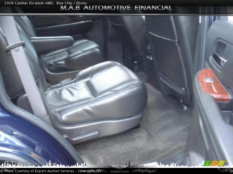 Blue Chip / Ebony 2008 Cadillac Escalade AWD