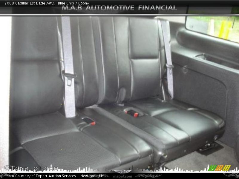 Blue Chip / Ebony 2008 Cadillac Escalade AWD