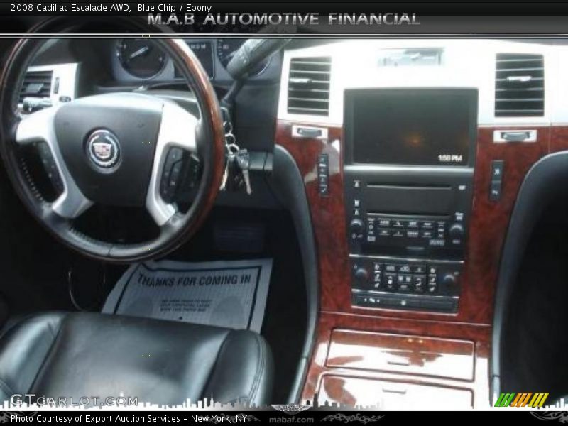 Blue Chip / Ebony 2008 Cadillac Escalade AWD