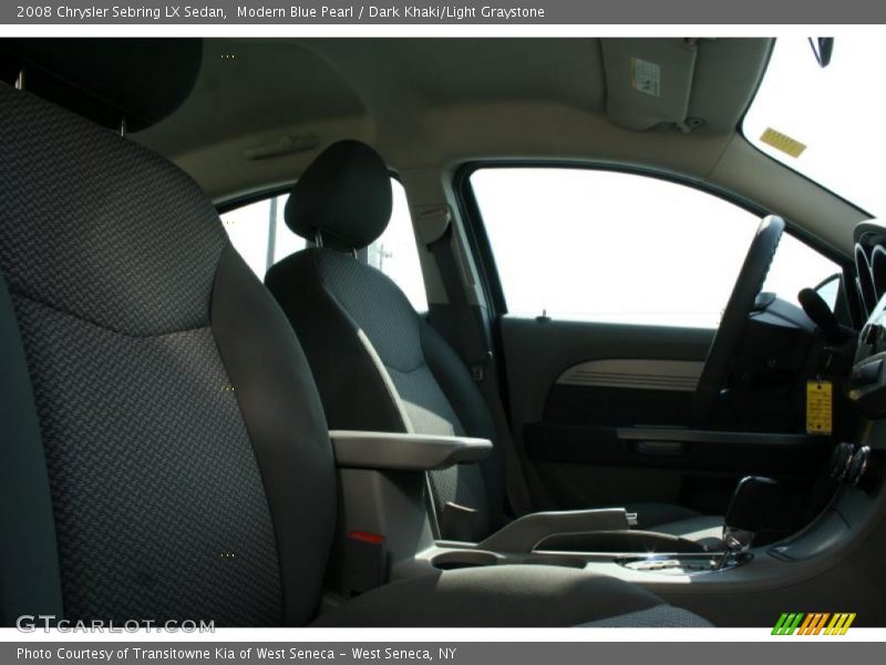 Modern Blue Pearl / Dark Khaki/Light Graystone 2008 Chrysler Sebring LX Sedan