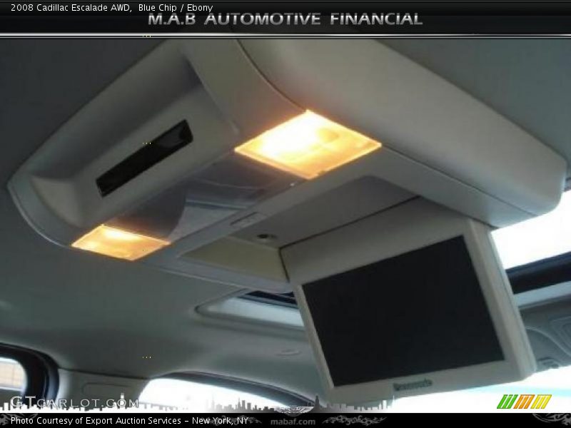 Blue Chip / Ebony 2008 Cadillac Escalade AWD