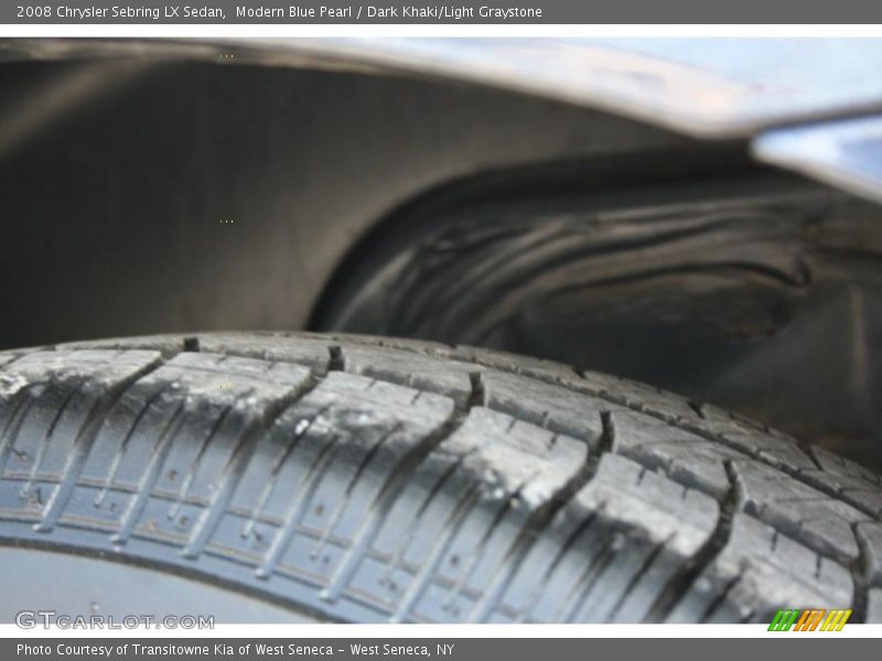 Modern Blue Pearl / Dark Khaki/Light Graystone 2008 Chrysler Sebring LX Sedan