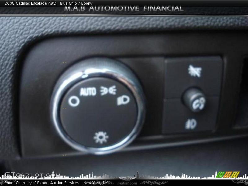 Blue Chip / Ebony 2008 Cadillac Escalade AWD