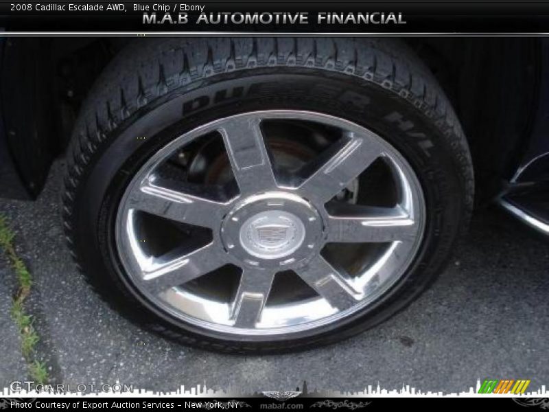 Blue Chip / Ebony 2008 Cadillac Escalade AWD