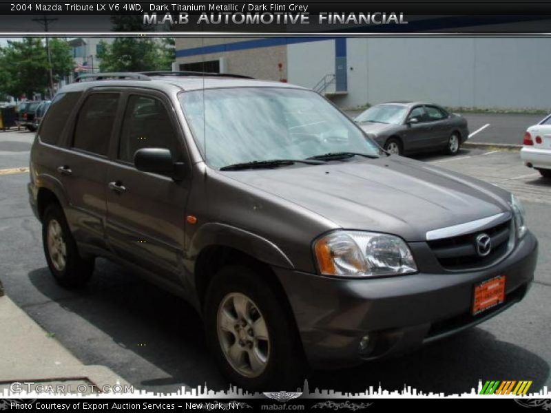 Dark Titanium Metallic / Dark Flint Grey 2004 Mazda Tribute LX V6 4WD