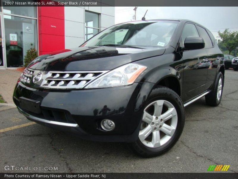 Super Black / Charcoal 2007 Nissan Murano SL AWD