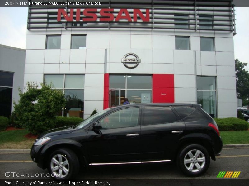 Super Black / Charcoal 2007 Nissan Murano SL AWD