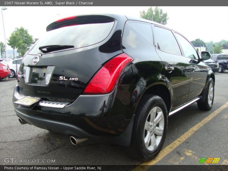Super Black / Charcoal 2007 Nissan Murano SL AWD