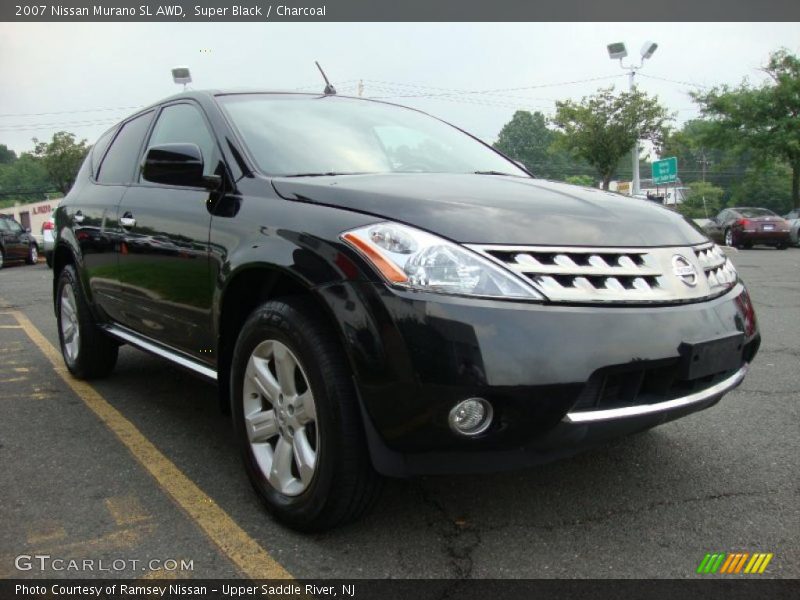 Super Black / Charcoal 2007 Nissan Murano SL AWD
