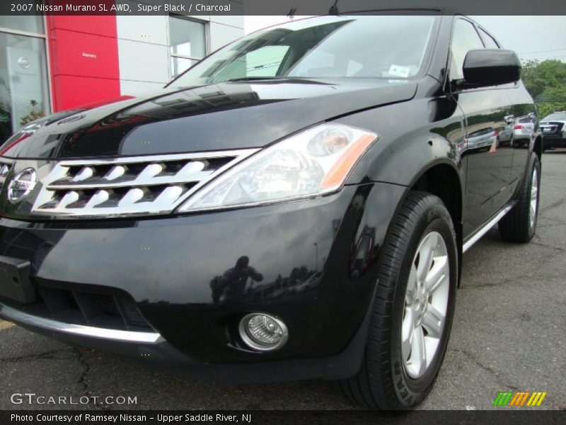 Super Black / Charcoal 2007 Nissan Murano SL AWD