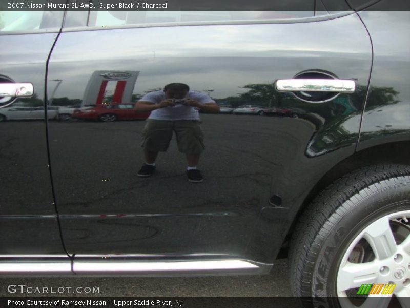 Super Black / Charcoal 2007 Nissan Murano SL AWD