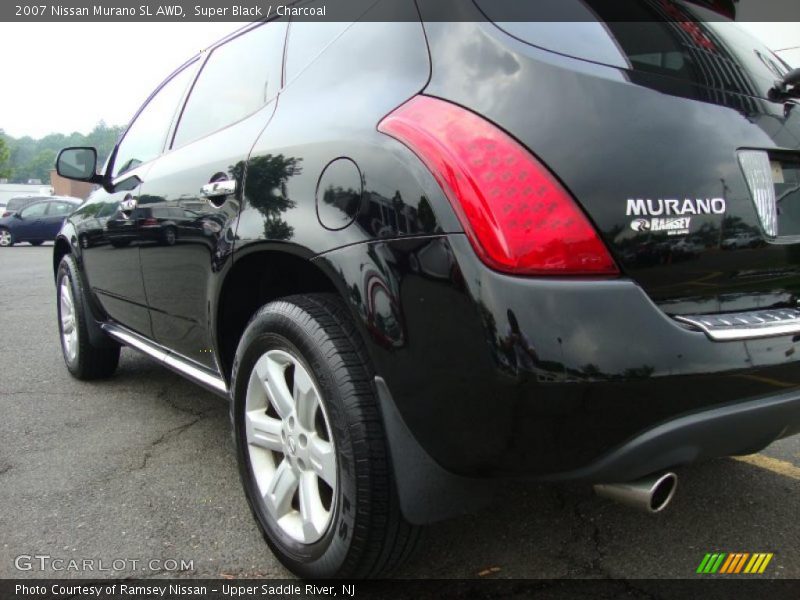 Super Black / Charcoal 2007 Nissan Murano SL AWD