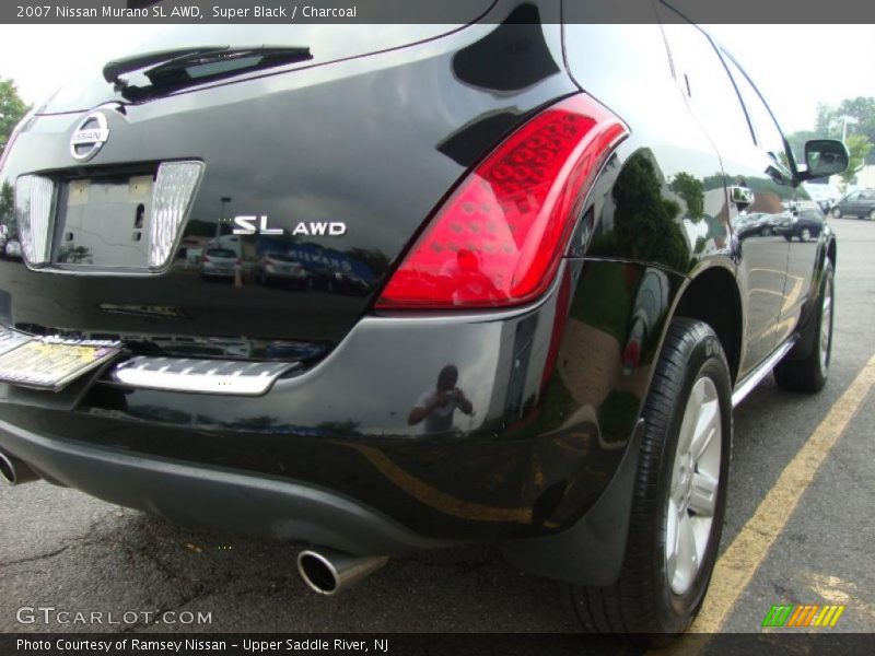 Super Black / Charcoal 2007 Nissan Murano SL AWD