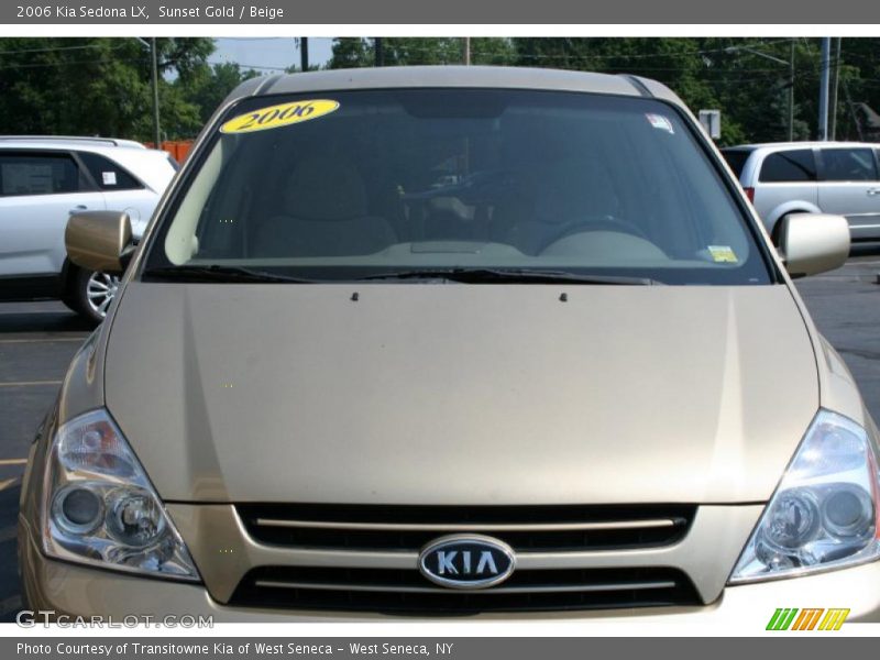 Sunset Gold / Beige 2006 Kia Sedona LX