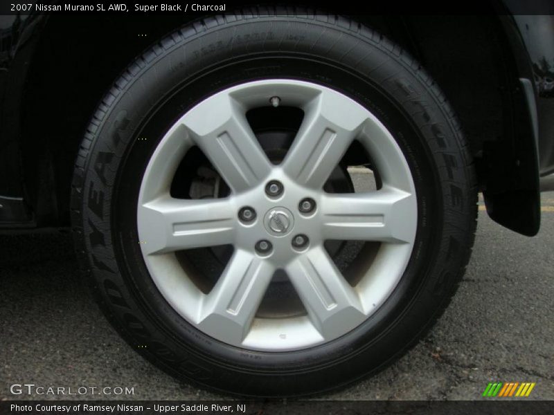 Super Black / Charcoal 2007 Nissan Murano SL AWD