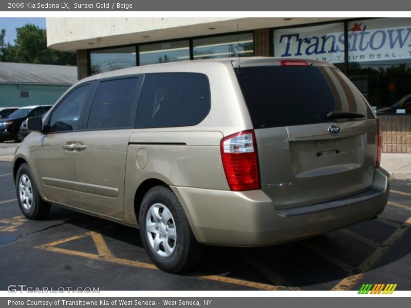 Sunset Gold / Beige 2006 Kia Sedona LX