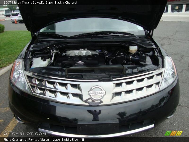 Super Black / Charcoal 2007 Nissan Murano SL AWD