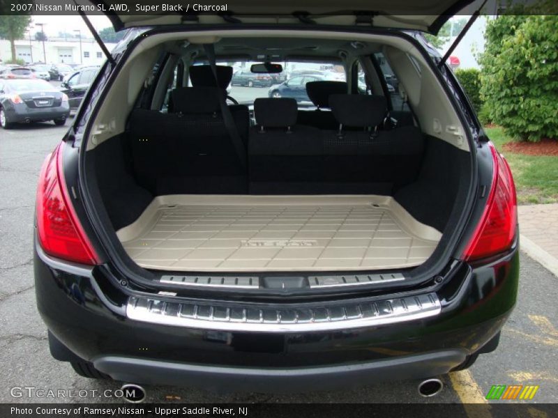 Super Black / Charcoal 2007 Nissan Murano SL AWD