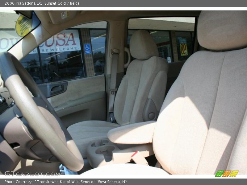 Sunset Gold / Beige 2006 Kia Sedona LX