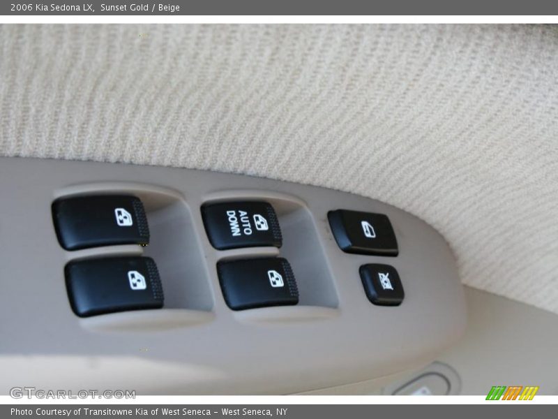 Sunset Gold / Beige 2006 Kia Sedona LX