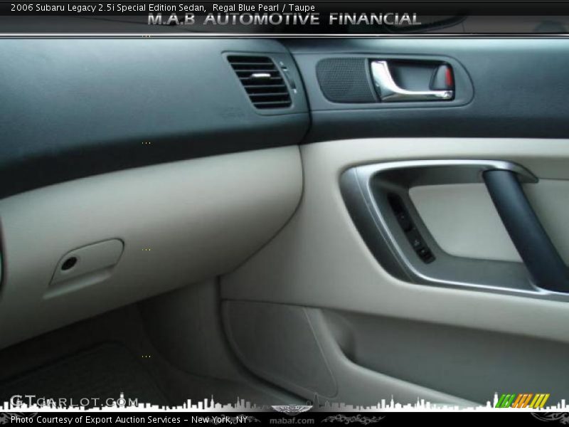 Regal Blue Pearl / Taupe 2006 Subaru Legacy 2.5i Special Edition Sedan