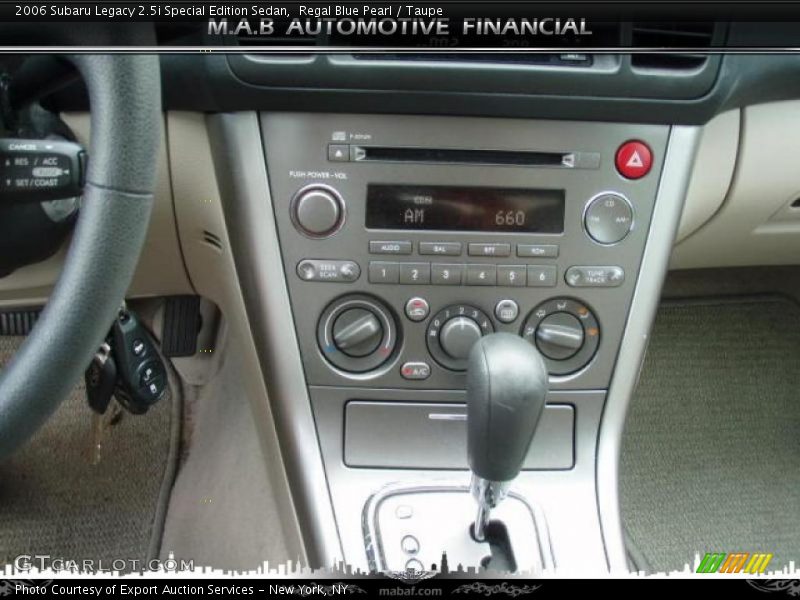 Regal Blue Pearl / Taupe 2006 Subaru Legacy 2.5i Special Edition Sedan