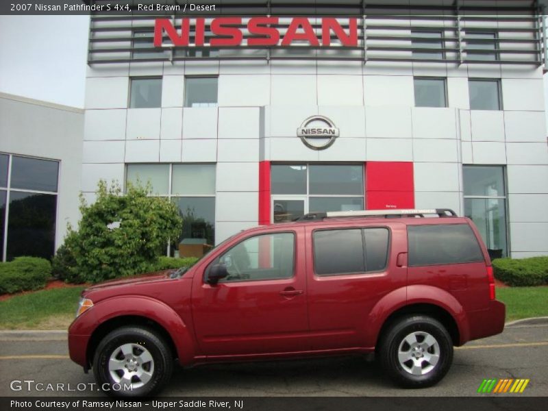 Red Brawn / Desert 2007 Nissan Pathfinder S 4x4