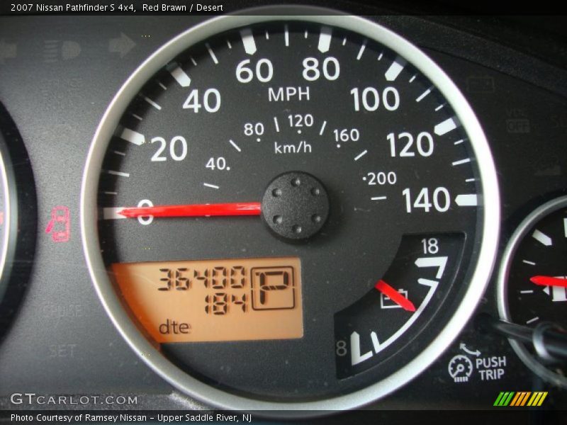 Red Brawn / Desert 2007 Nissan Pathfinder S 4x4