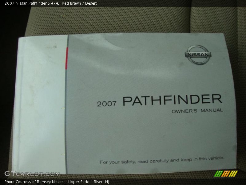 Red Brawn / Desert 2007 Nissan Pathfinder S 4x4