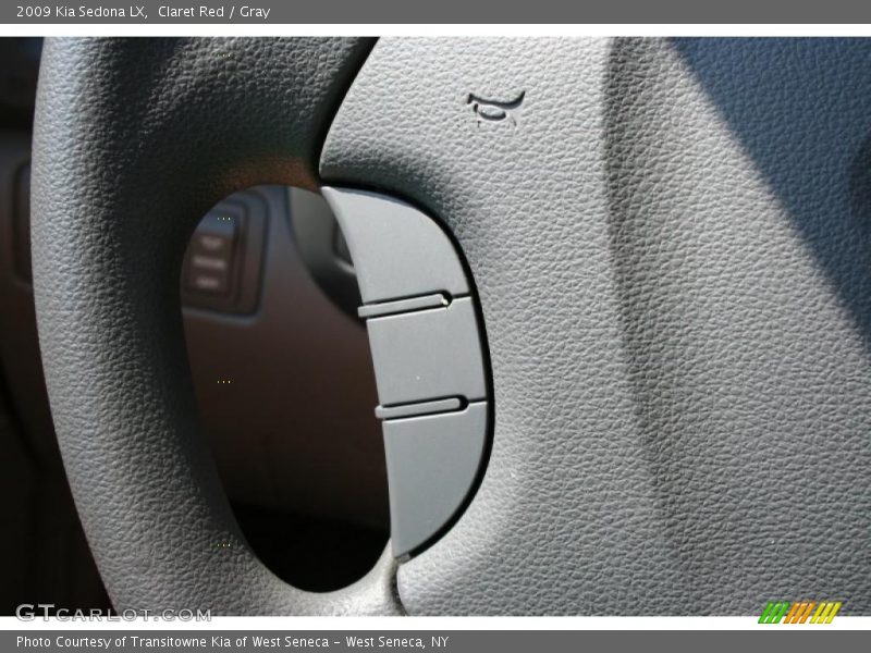 Claret Red / Gray 2009 Kia Sedona LX