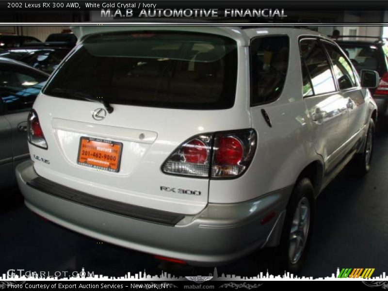 White Gold Crystal / Ivory 2002 Lexus RX 300 AWD