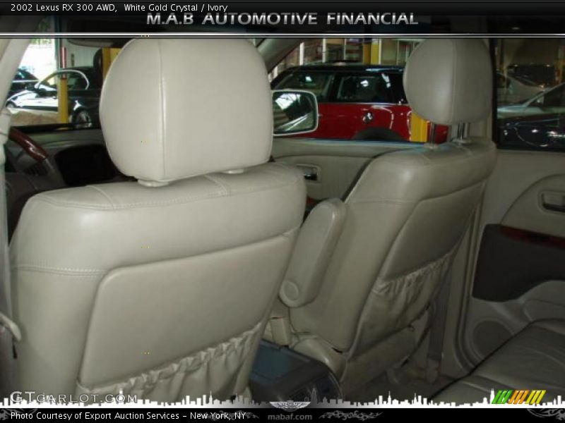 White Gold Crystal / Ivory 2002 Lexus RX 300 AWD